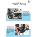 New best selling off-road all terrain forklift truck with cab